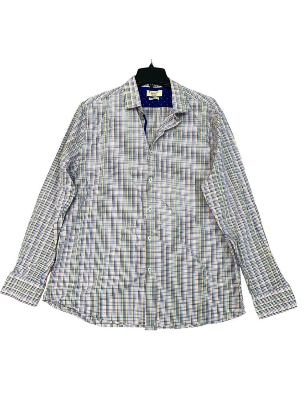 Original Penguin Men's 17  Heritage Slim Fit Plaid Button Down Shirt  P0852